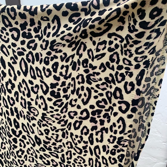 New Bohemian Leopard Kimono Duster Jacket Robe Swim Cover Up Wrap - Picture 12 of 17